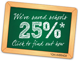 We saved schools 25%